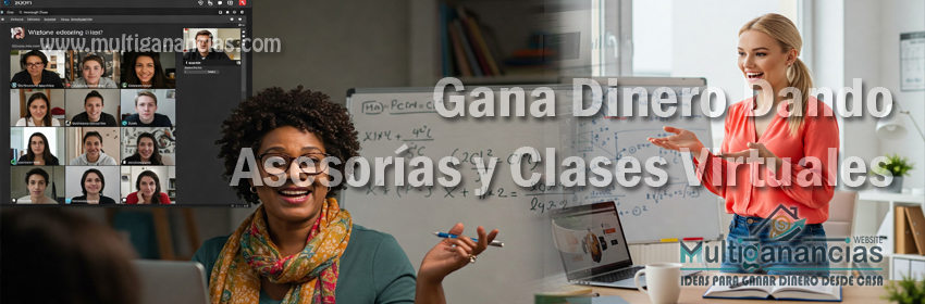 Gana dinero Dando Clases Virtuales