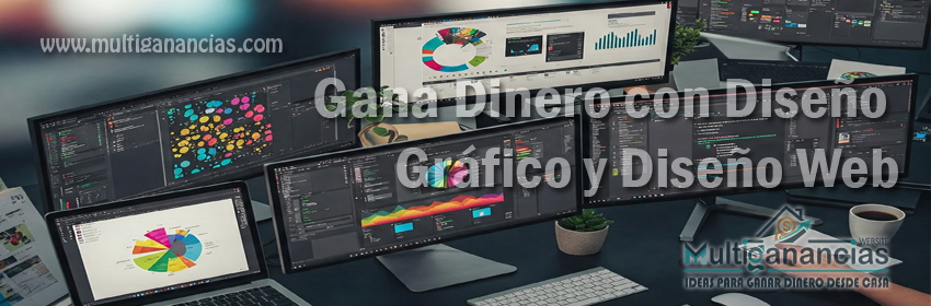 Gana Dinero con Diseño Grafico y Web