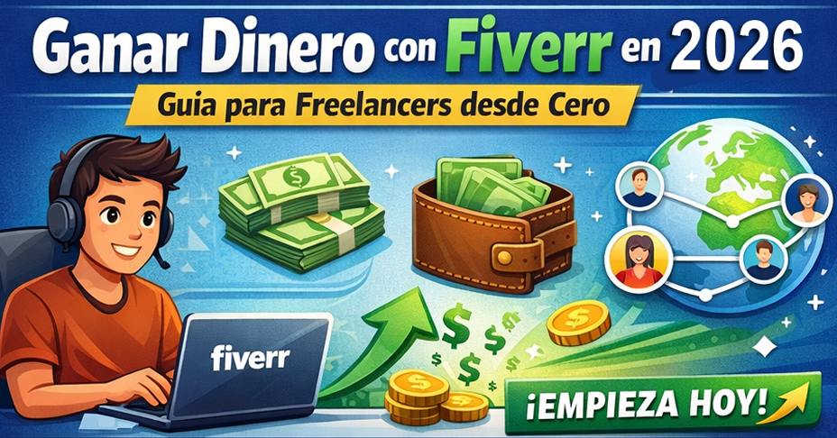 Gana Dinero Con Fiverr